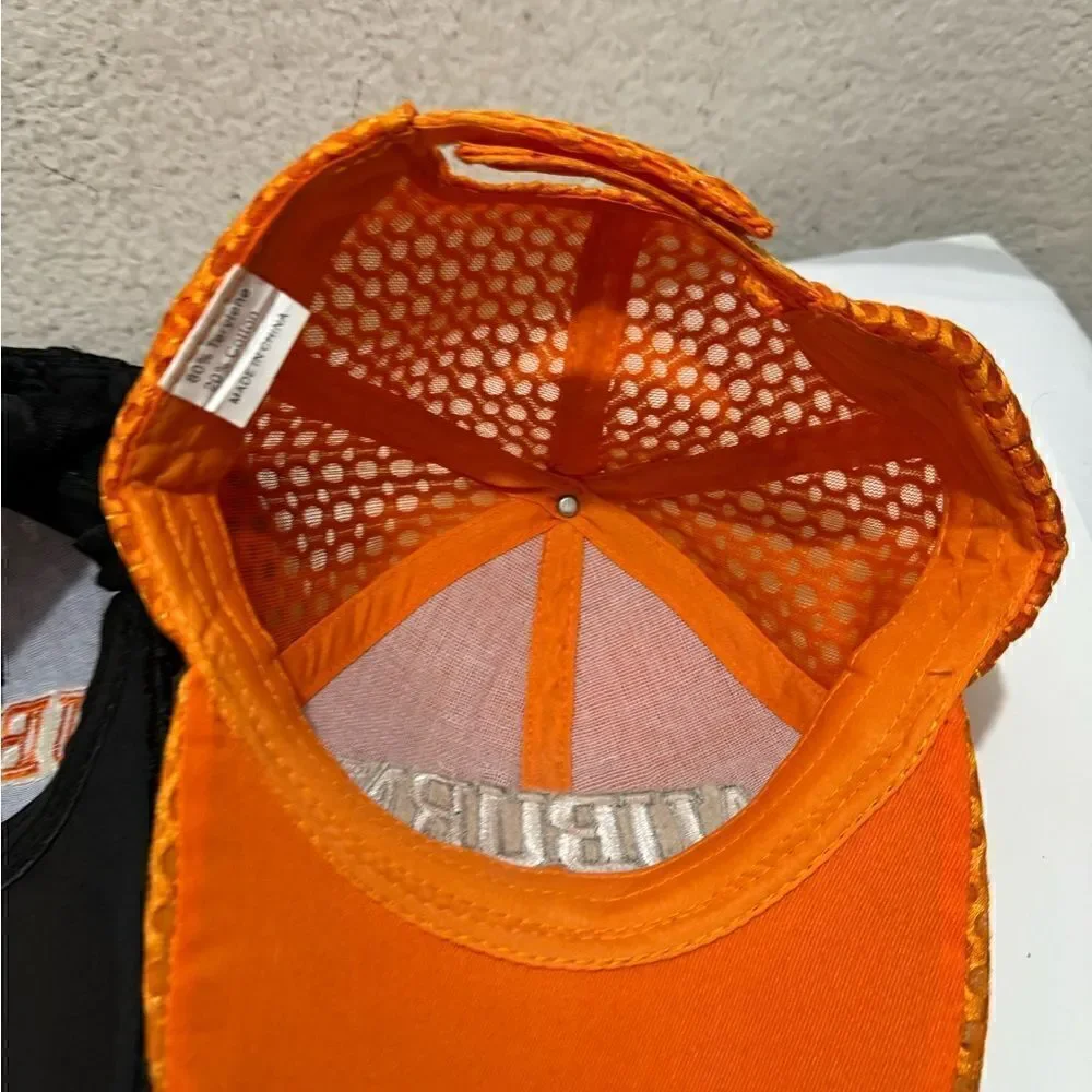 2 Auburn Alabama's University Adjustable  Acrylic Ball Cap terylene cotton